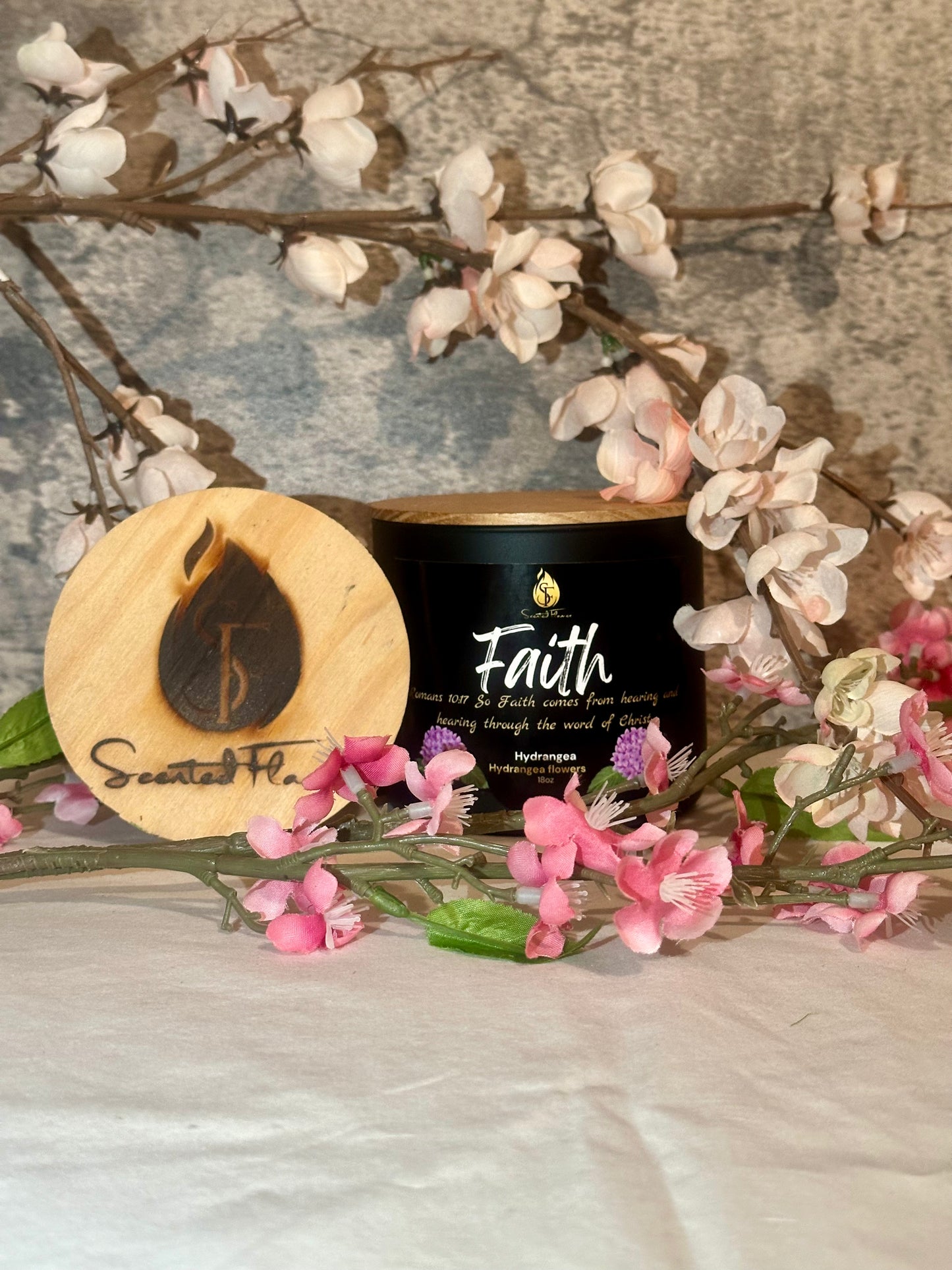 Faith-Hydrangea 18oz