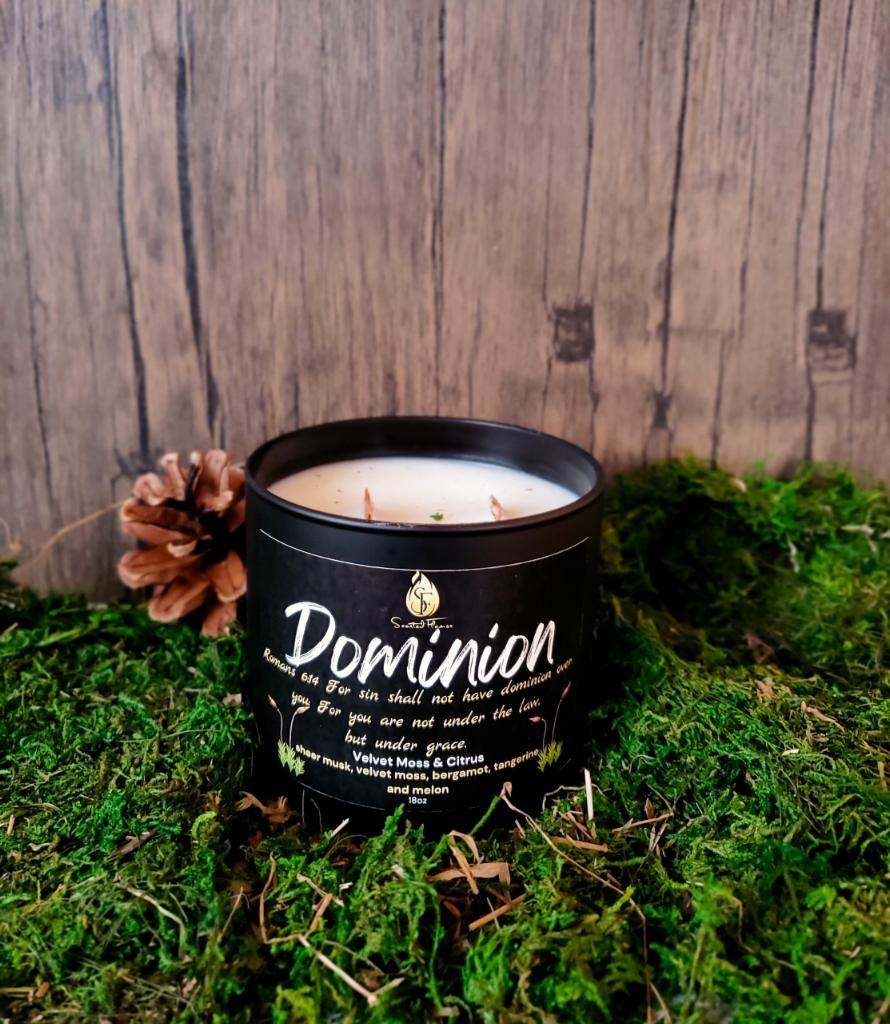 Dominion-Velvet Moss and Citrus 18oz